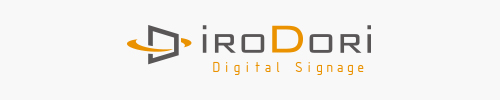 デジタルサイネージ　iroDori
